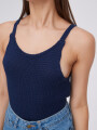 Musculosa Misure Azul Marino