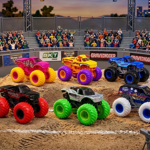 Auto Monster Jam Diseños Surtidos Escala 1:64 U