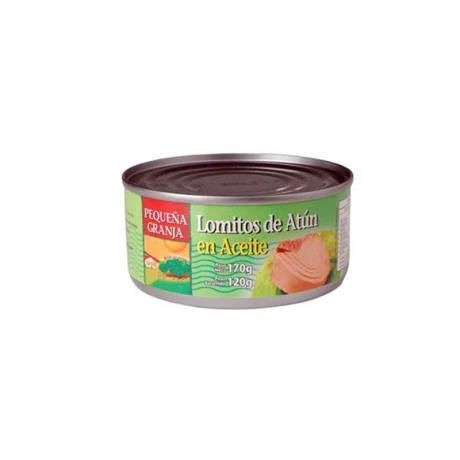 Atún en Lomitos PEQUEÑA GRANJA 170Grs Atún en Lomitos PEQUEÑA GRANJA 170Grs