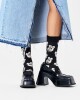 Happy Socks Medias - Black Doggo Crew Happy Socks Medias - Black Doggo Crew