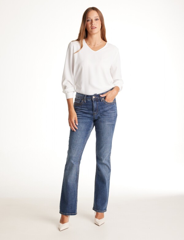 Jean Bootcut Pespunte JEAN