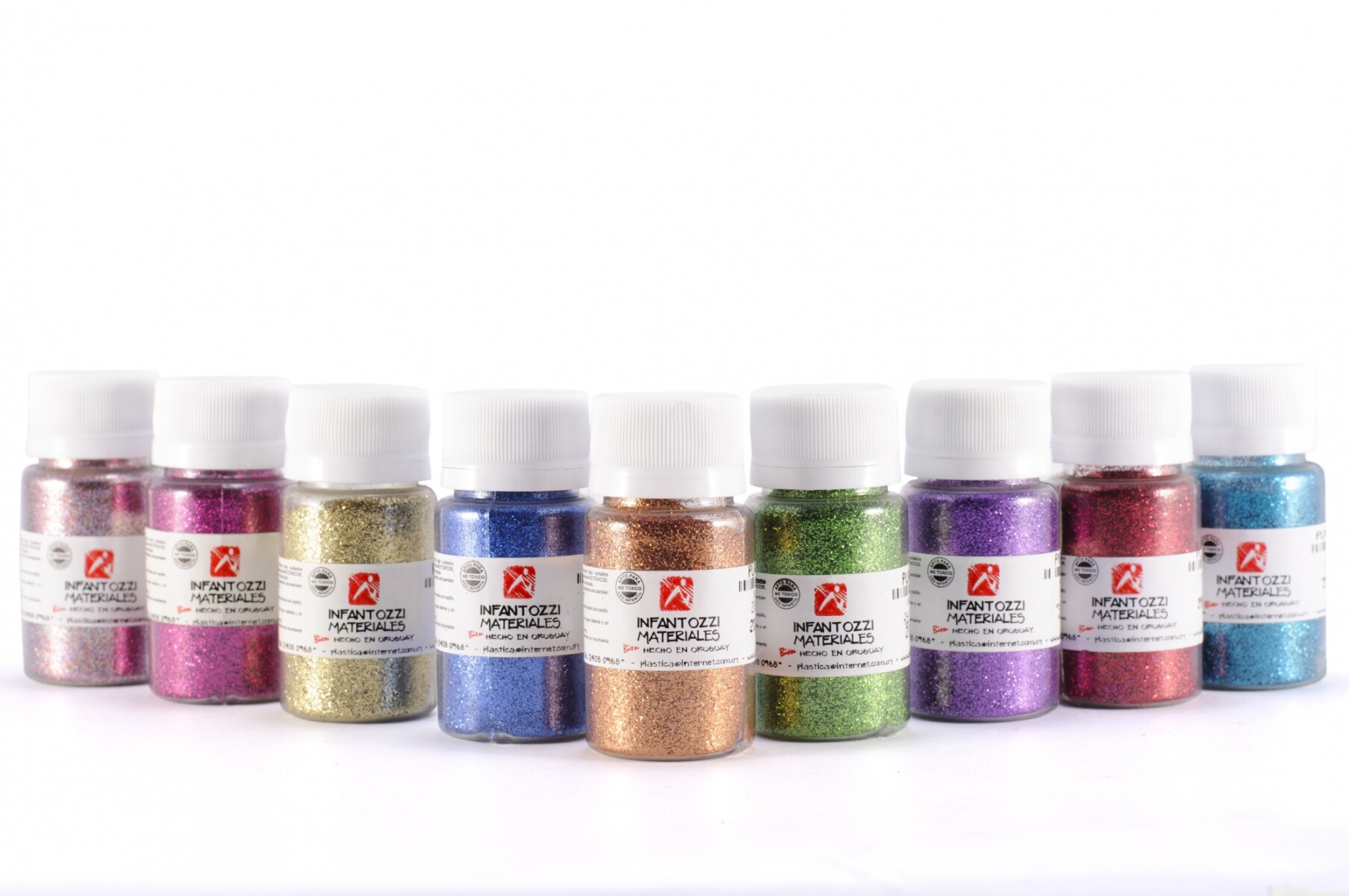 Purpurina de Poliester iridiscente - 30 g 