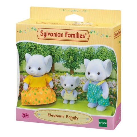 Sylvanian Families Familia De Elefantes Juguete Figuras Sylvanian Families Familia De Elefantes Juguete Figuras