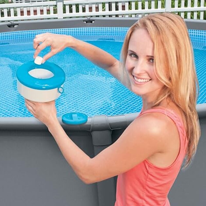 INTEX BOYA DOSIFICADORA DELUXE DE CLORO PARA PISCINA Intex Boya Dosificadora Deluxe De Cloro Para Piscina