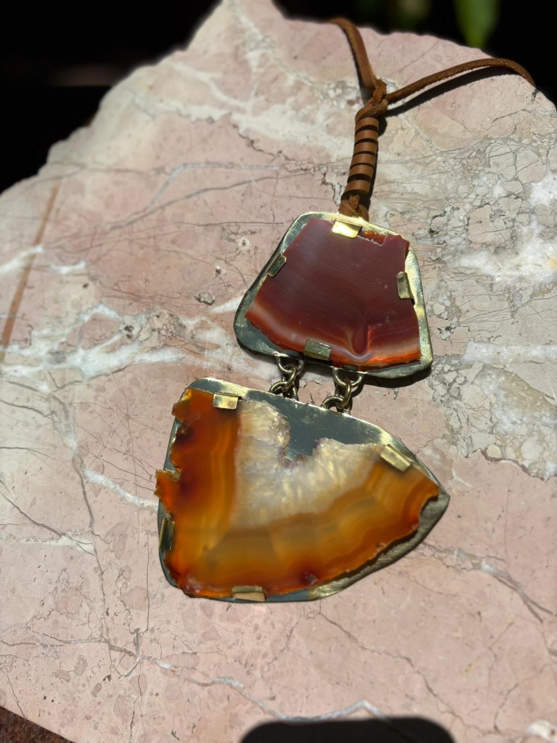 Cracked Necklace
