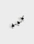 Bijou Cuff Con flores Earcuff Con Flores Antique - Plateado Antique Silver
