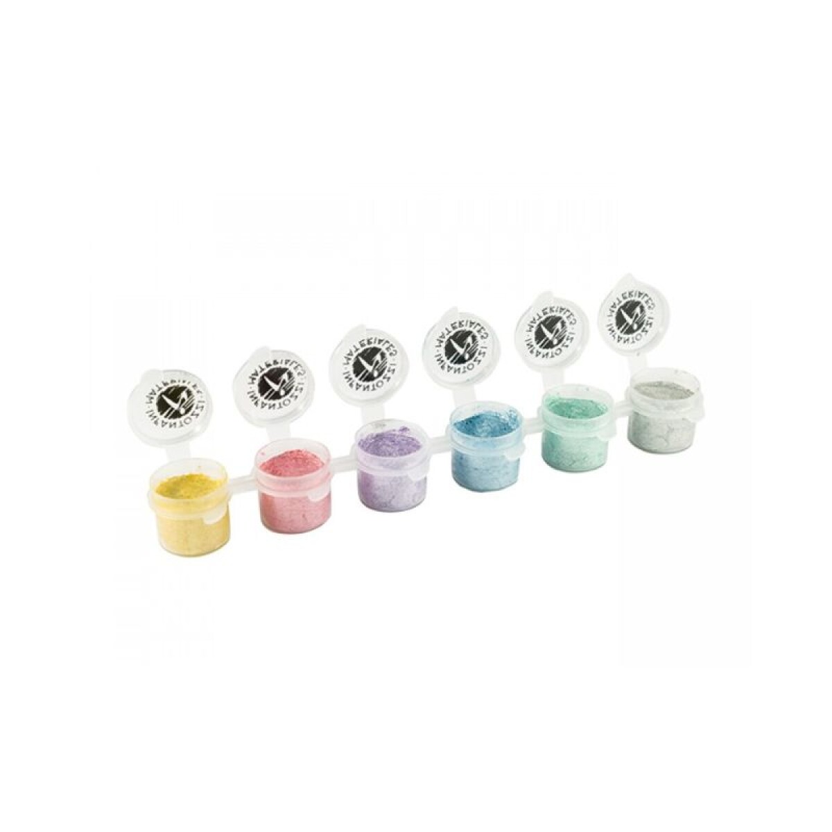 Paleta sobremaquillaje artístico metal cremoso ·6 colores· (Pintura para rostro y cuerpo) 