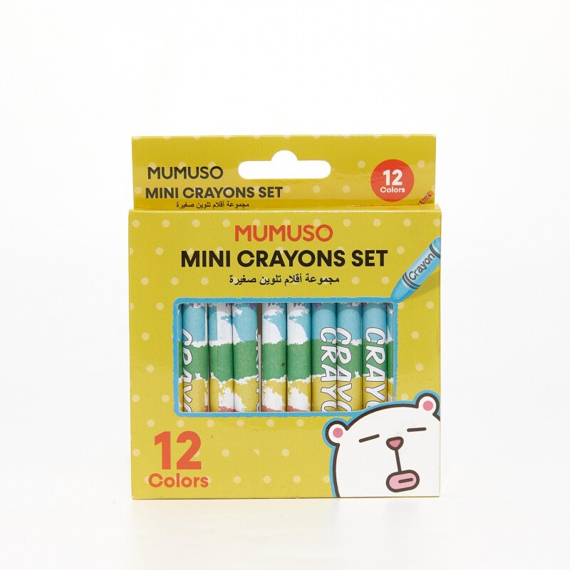 SET MINI CRAYONES (12 COLORES) SET MINI CRAYONES (12 COLORES)