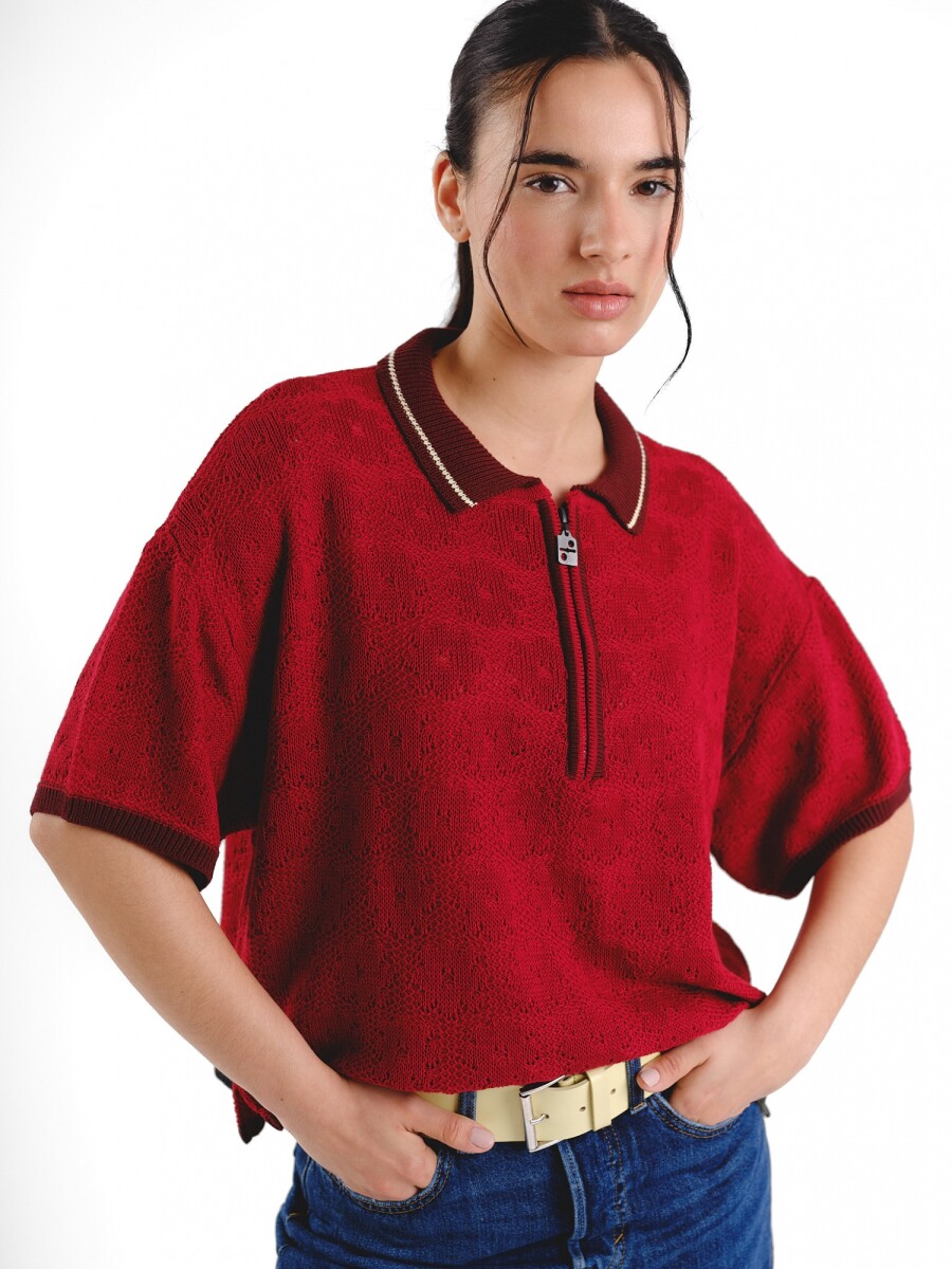 Remera Trébol - Rojo 