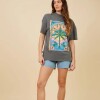 Short Dama Jean Rusty Azul Claro