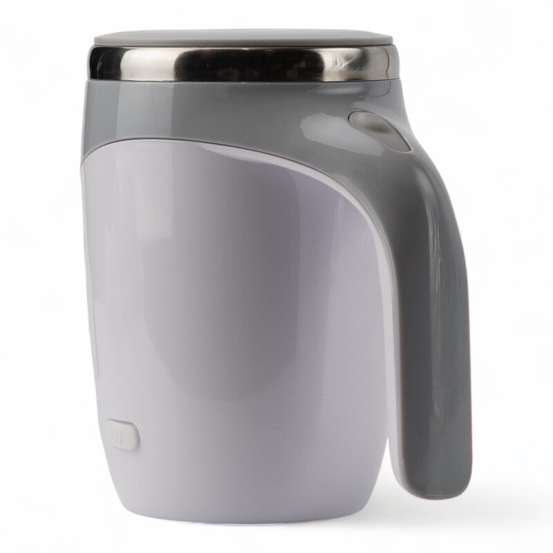 Taza Automezcladora Magnetica C/tapa 380ml Recargable Usb Sin Color