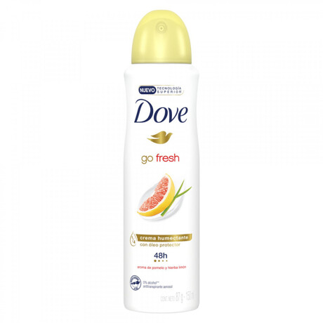 Desodorante en aerosol Dove 150 ml go fresh pomelo y hierba limón