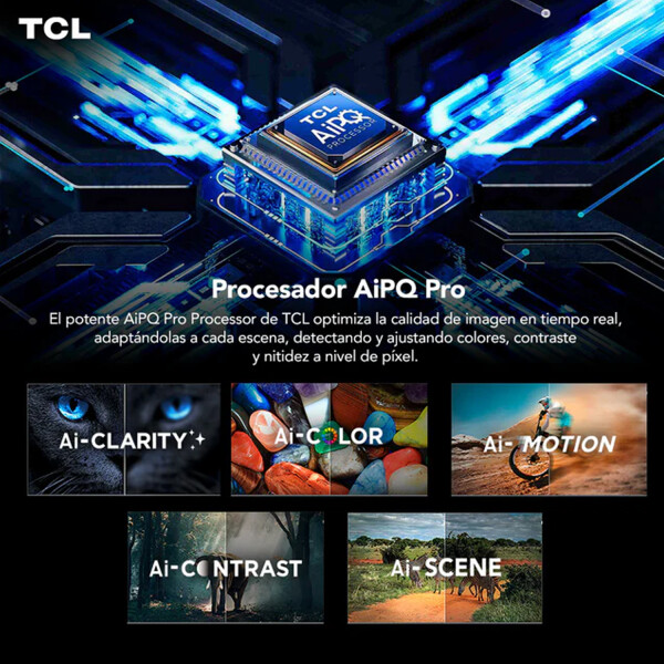Smart Tv Tcl 65c6k Qled Con Miniled Google TV 65 TCL MINILED 65C6K 4K