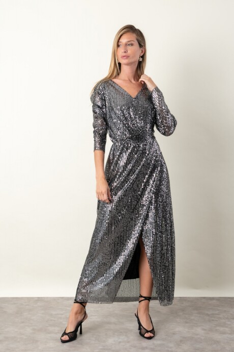 VESTIDO TURMALINA Peltre