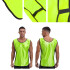 Chaleco Entrenamiento Deportes Futbol Adultos Unisex Fitness Variante Color Verde
