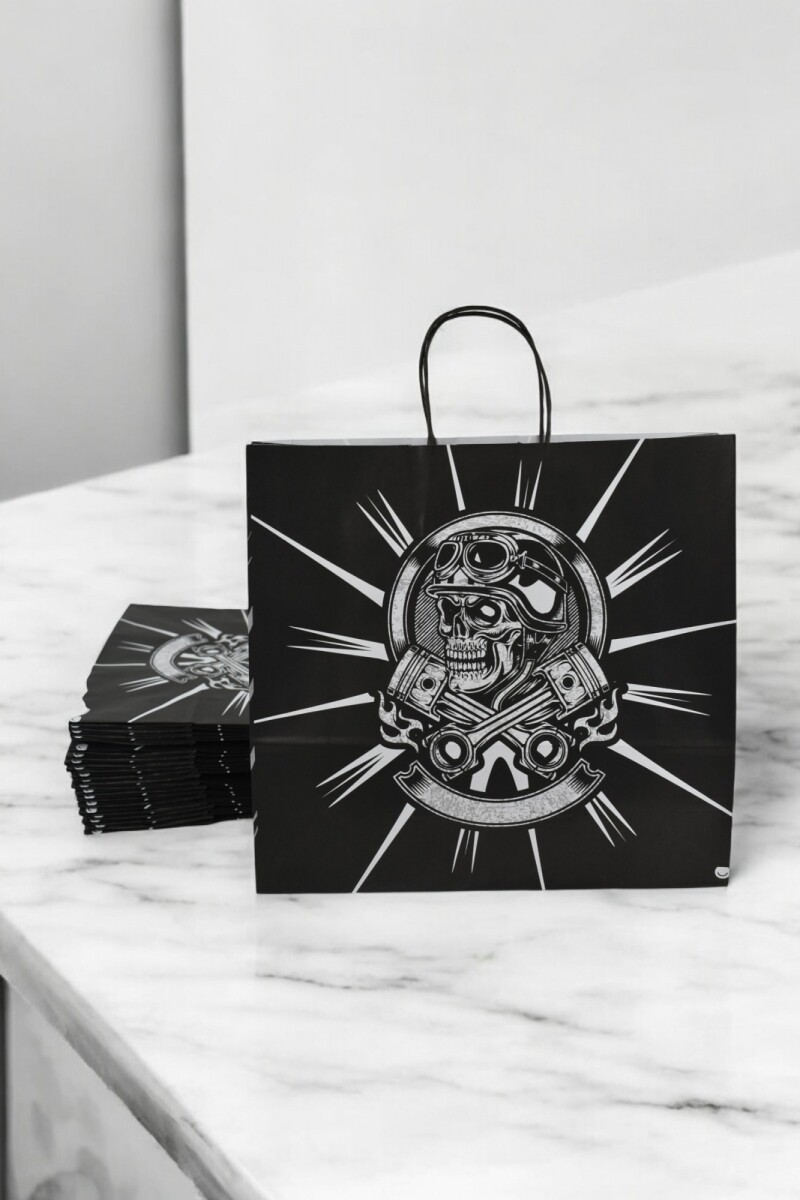 Pack x 20 - bolsas fantasia 32x10x30 SKULL. - SKULL. 