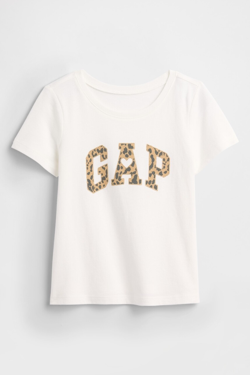 Remera Gráfico Toddler Niña New Off White