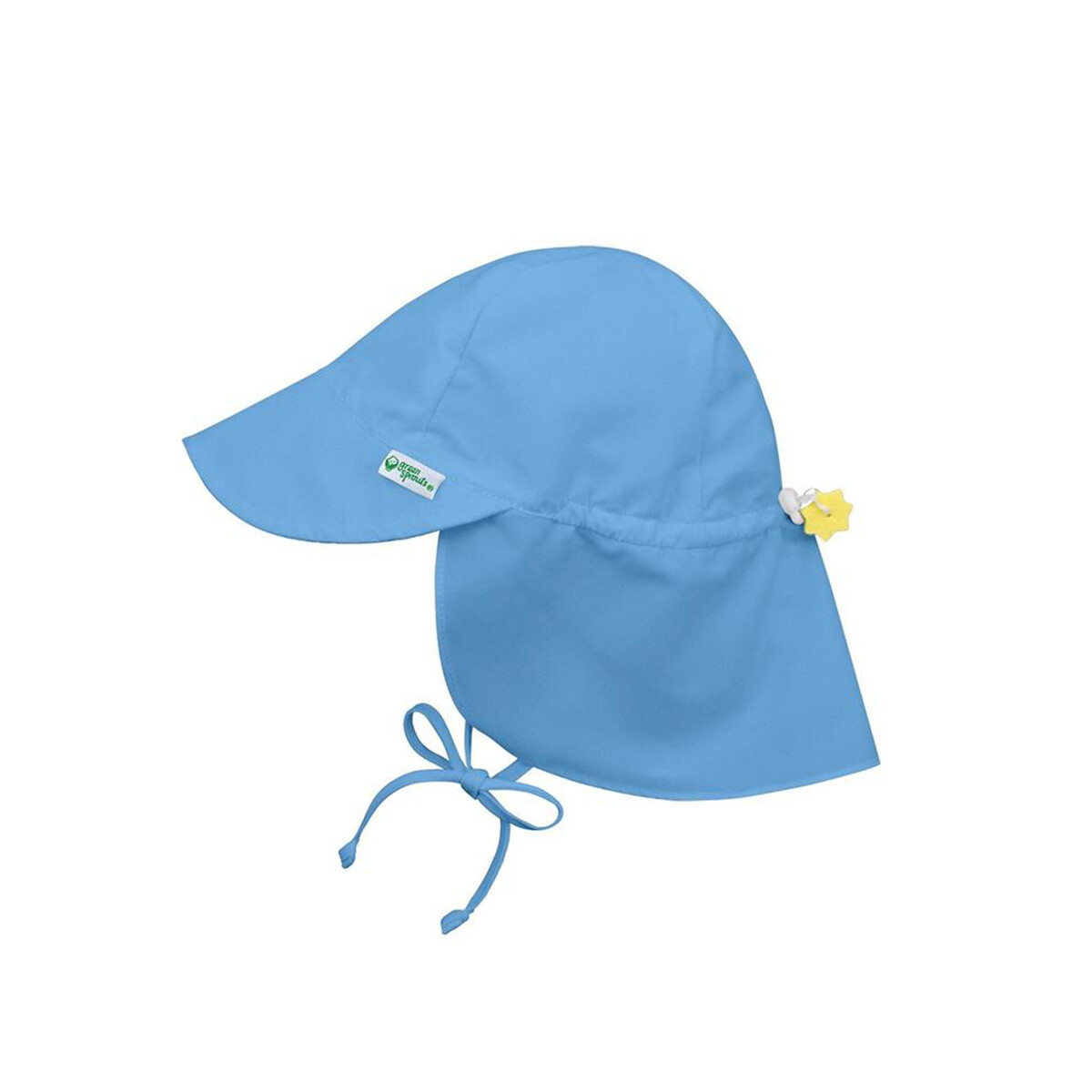 Gorro Con Visera Y Protector De Cuello Celeste - 2-4 Años 