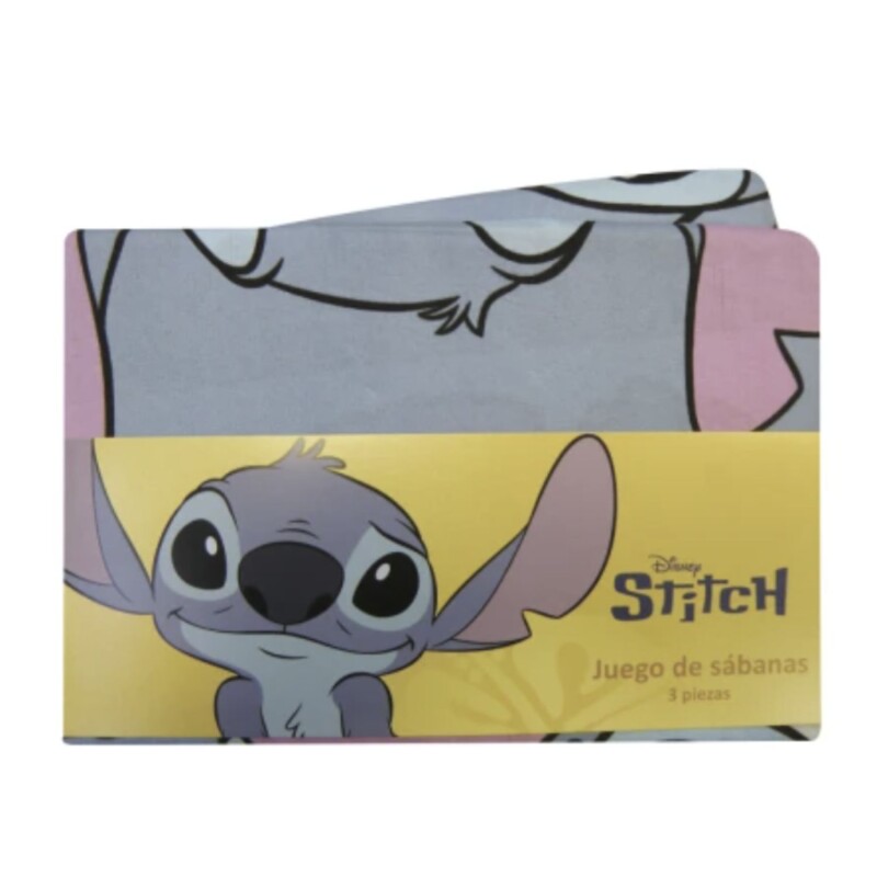 Juego De Sábanas Disney Infantil 1 Plaza Frozen Para Dormitorio Infantil Stitch 1