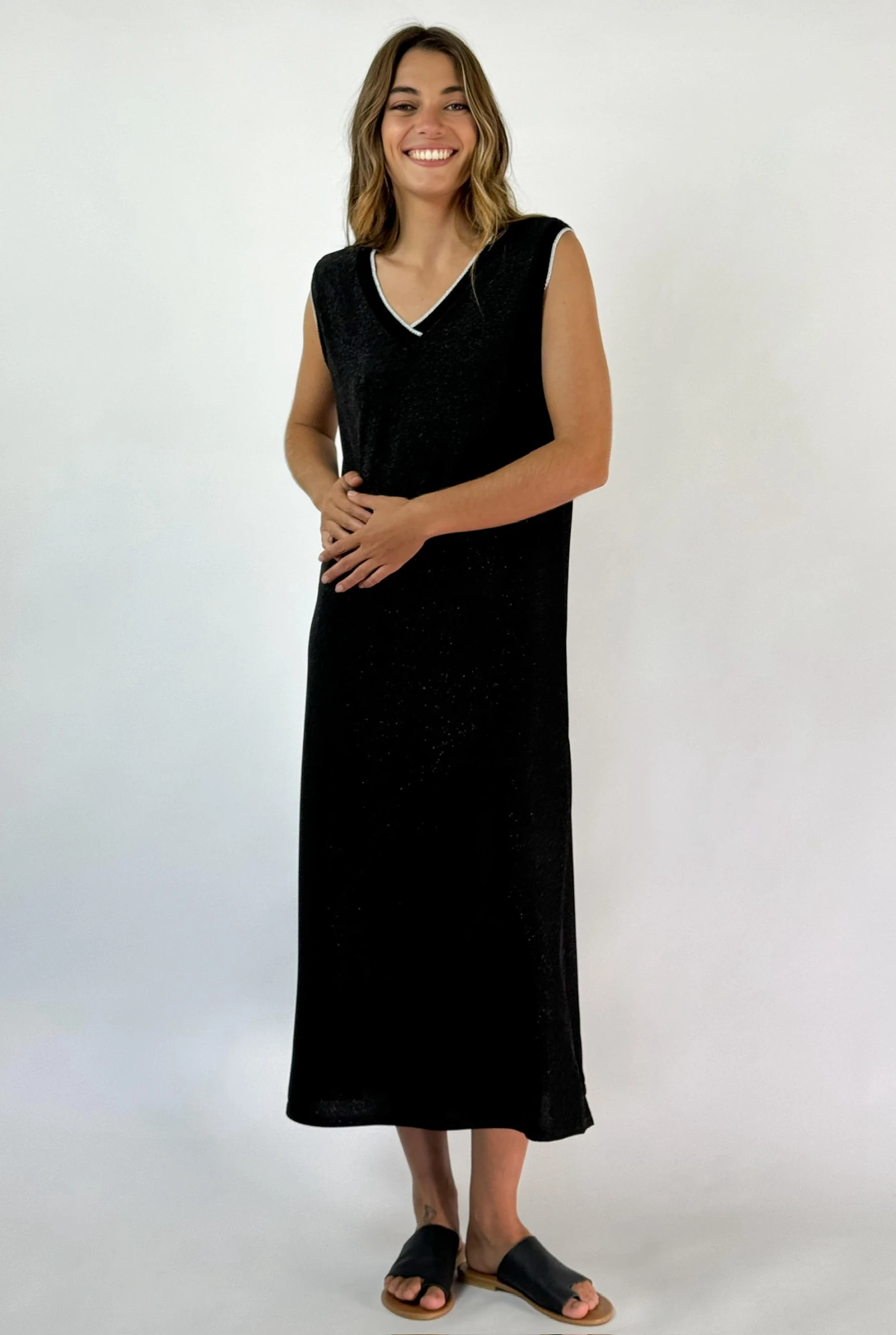 VESTIDO SELENDRA negro l/xl