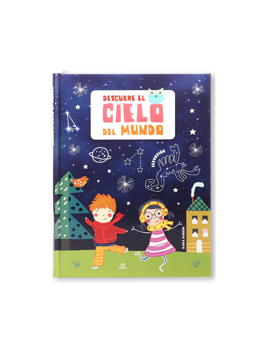 LIBRO DESCUBRE EL CIELO DEL MUNDO - MULTICOLOR 