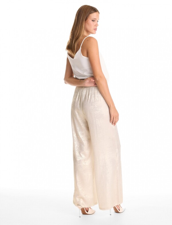 Pantalon Brillo CRUDO