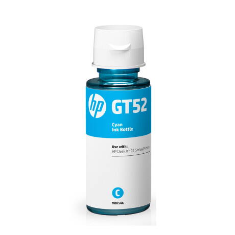 Recarga De Tinta Para Impresora Hp Gt52 Cian Original 2214