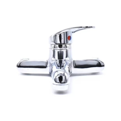 Grifería de ducha Monocomando exterior con transferencia Murdock cromado Brillante Grifería De Ducha Monocomando Exterior Con Transferencia Murdock Cromado Brillante