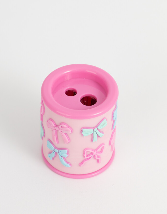 Útiles Varios Estampados Sacapuntas Estampado - Rosa Claro