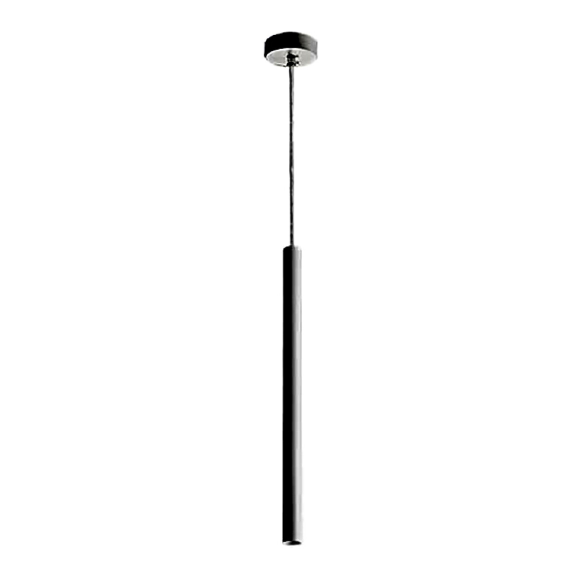 Colgante LED integr. negro 4,5W cálida Ø28.5x750mm - NV0916 