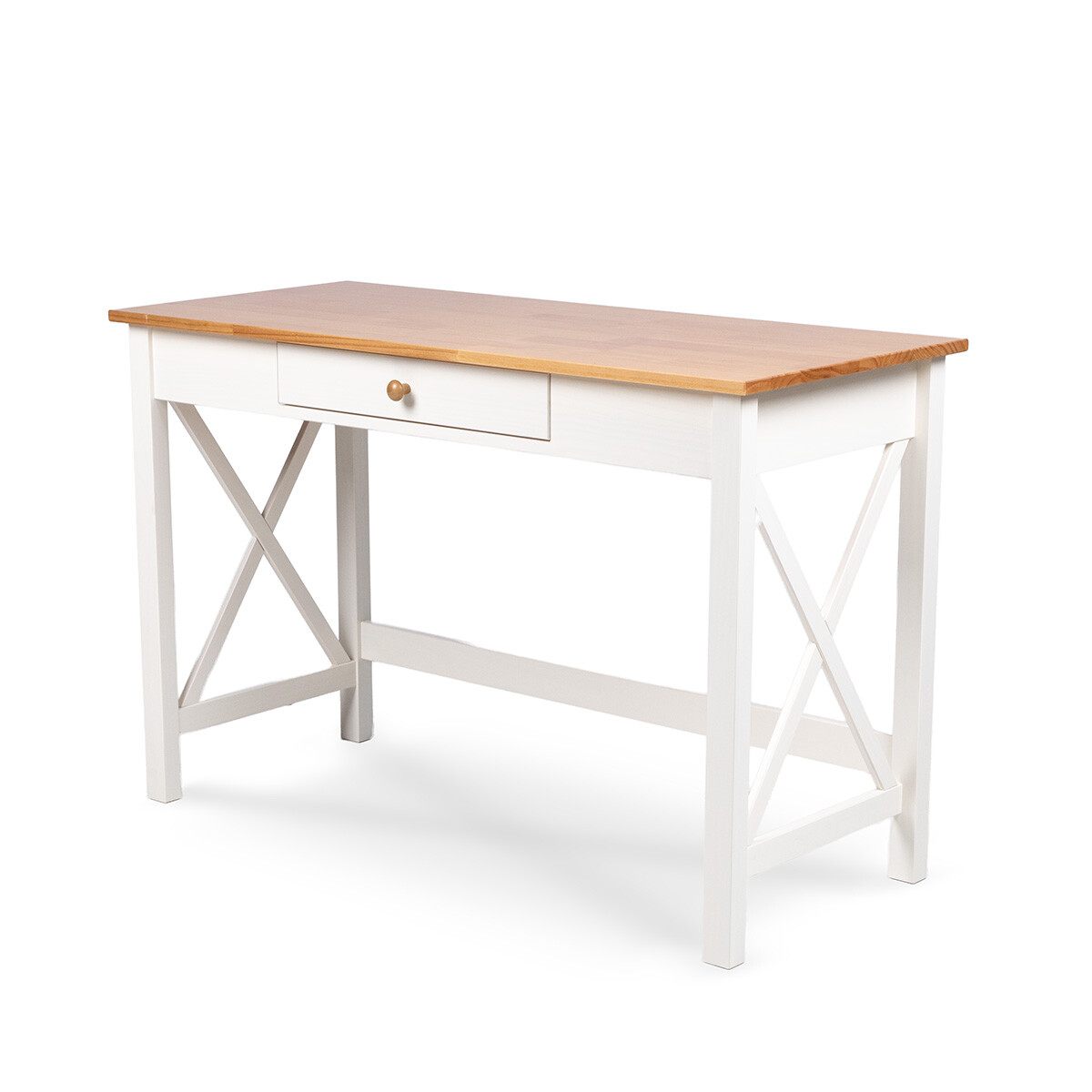 Escritorio Vanilla - Blanco y Almendra 