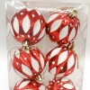 Esferas navidadeñas x 6 Fi.navi.bolas Navidad 6 Uni X 6cms