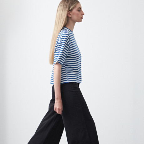 REMERA FUKUSHIMA Blanco/Azul