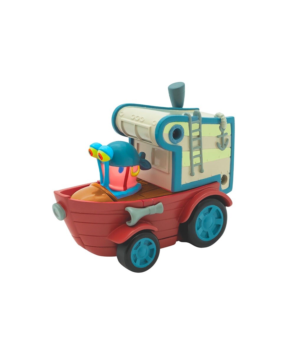 Bob Esponja Gary Con Vehículo 10cm 