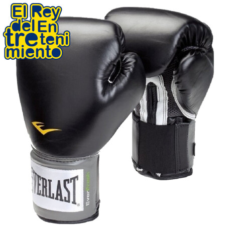 Everlast Guantes de entrenamiento de boxeo Pro Style (negro, 16 onzas)