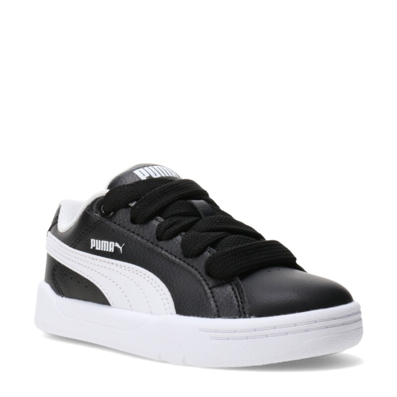 Championes de Niños Puma Park Life Style Easy Ps Negro - Blanco