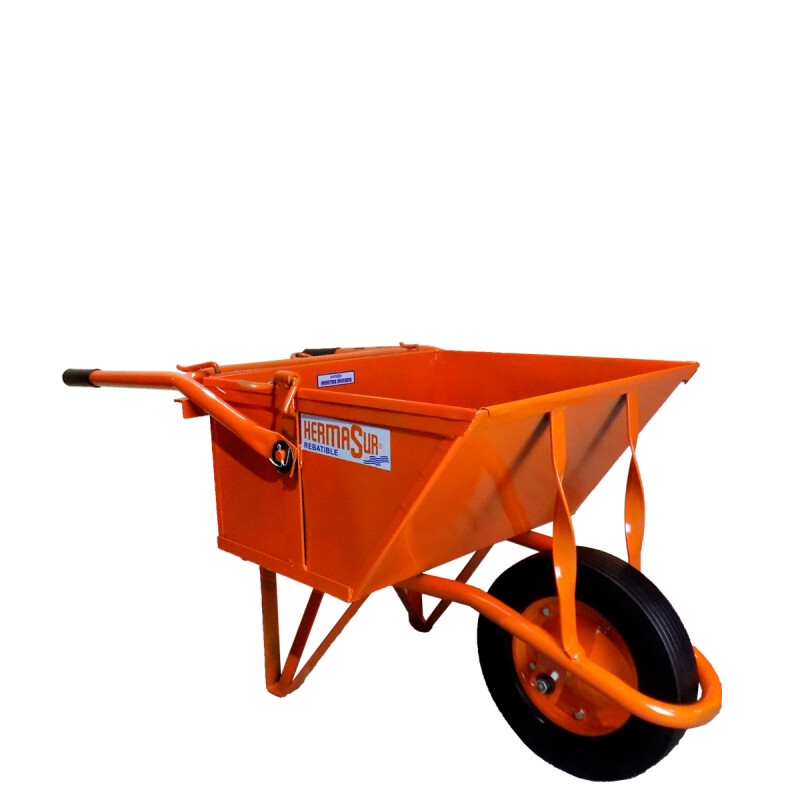 Carretilla Calibrada Reforzada REBATIBLE Hermasur 80lts Carretilla Calibrada Reforzada REBATIBLE Hermasur 80lts