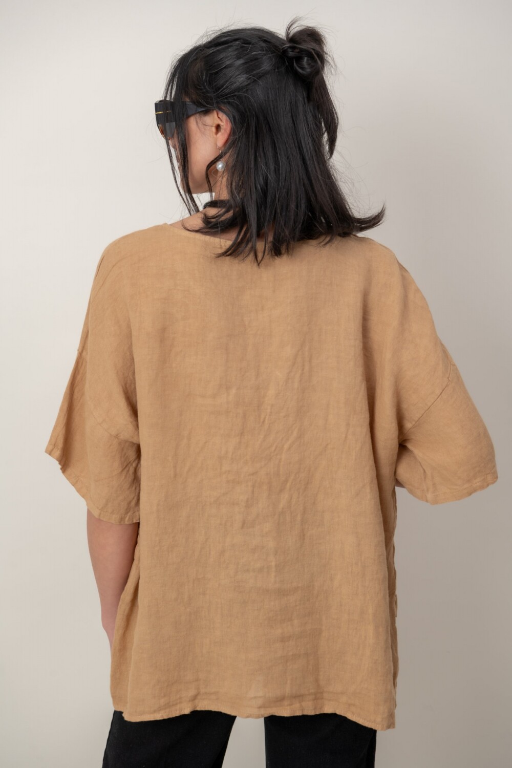 BLUSA ZEMYNA Camel