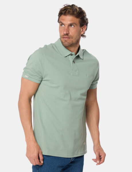 REMERA POLO PIQUE LISA Verde