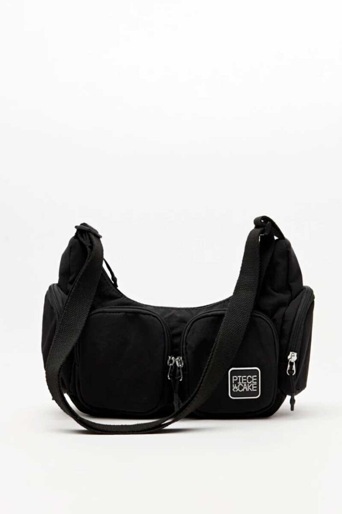 CARTERA RIÑONERA PIECE OF CAKE ROCKIN Negro