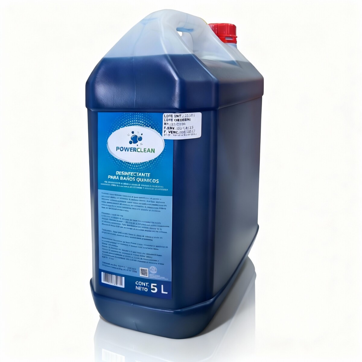 Desinfectante para baños químicos Power Clean 5L 