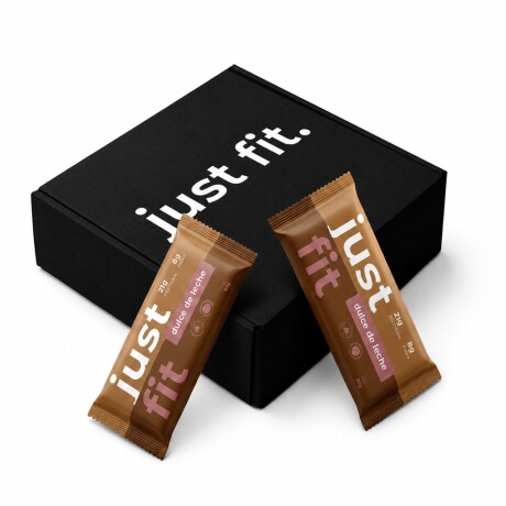 Caja x10 Barritas Premium 20g Proteína + Colágeno JustFit Dulce de leche