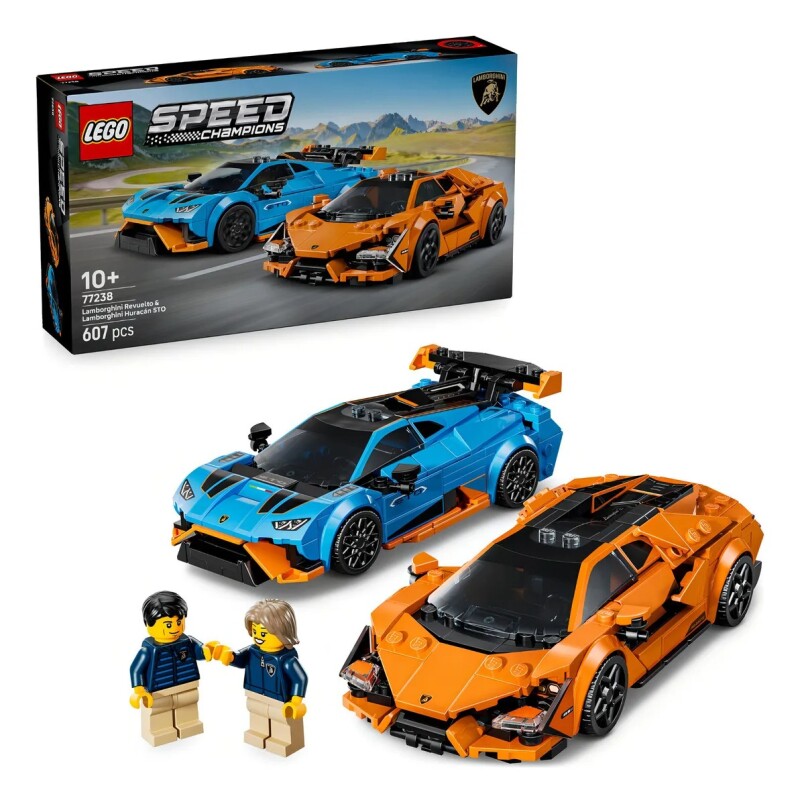 LEGO® Speed Champions Lamborghini Revuelto & Huracán STO (77238) LEGO® Speed Champions Lamborghini Revuelto & Huracán STO (77238)