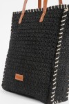 Cartera canasto oversize negro