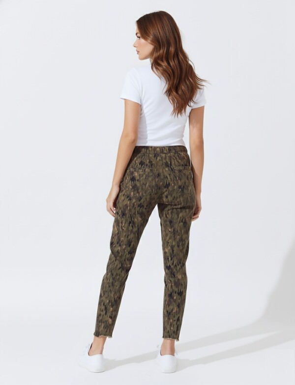 Jogger Printed OLIVA/MULTI