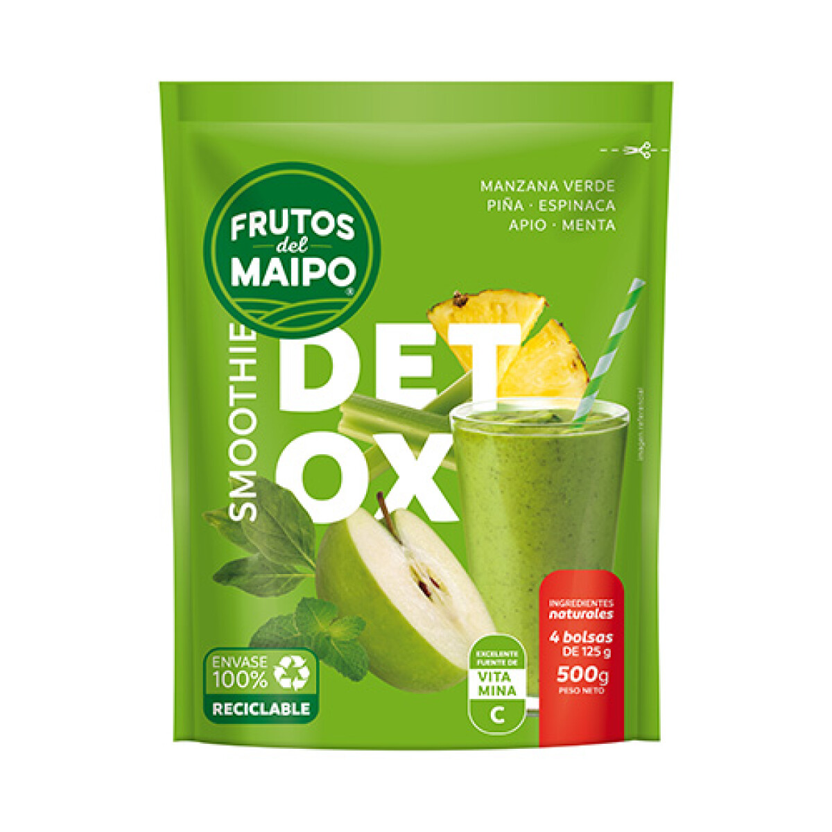 Smoothie Detox Frutos del Maipo - 500 gr 
