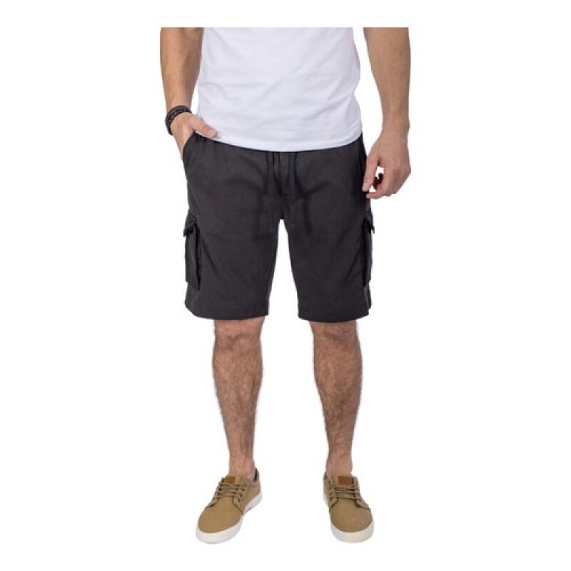 Short bermuda cargo UFO Tiesto Negro Negro