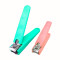 Pack x2 cortauñas Rosa y verde