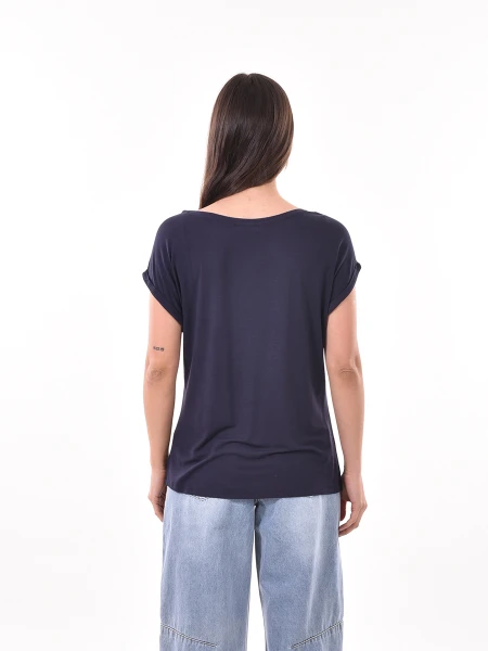 REMERA TELMA AZUL OSCURO