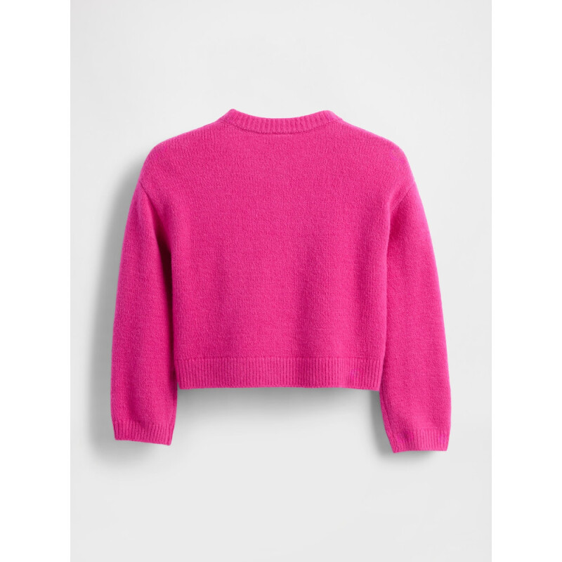 CASHSOFT CARDIGAN BRIGHT FUCHSIA